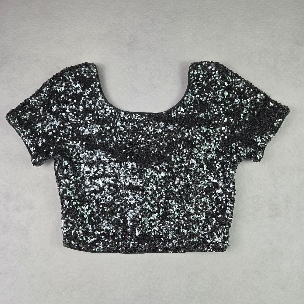 Forever 21 Sequin Crop Top